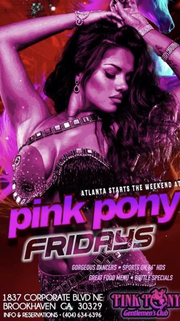 Pink Pony Fridays